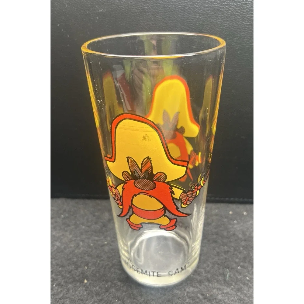 Vintage Yosemite‎ Sam 1973 PEPSI Collector Drinking Glass